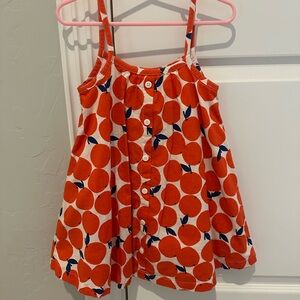 Hanna Andersson Red and White Dress